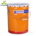 5 gallon metal tin bucket with flower lid